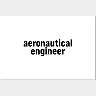 Aeronautical Engineer Posters and Art